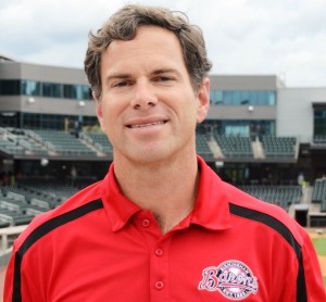 Jonathan Nelson, Birmingham Barons general manager (Karim Shamsi-Basha/Alabama NewsCenter)