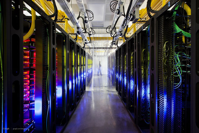 Data centers like the one Google operates in Council Bluffs, Iowa, bring large amounts of capital investment in the technological infrastructure and creates good-paying jobs. (Google)