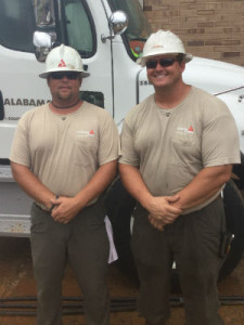 Alabama Power linemen are frequently required to put in long hours and respond at a moment’s notice to get power restored for families. (file)