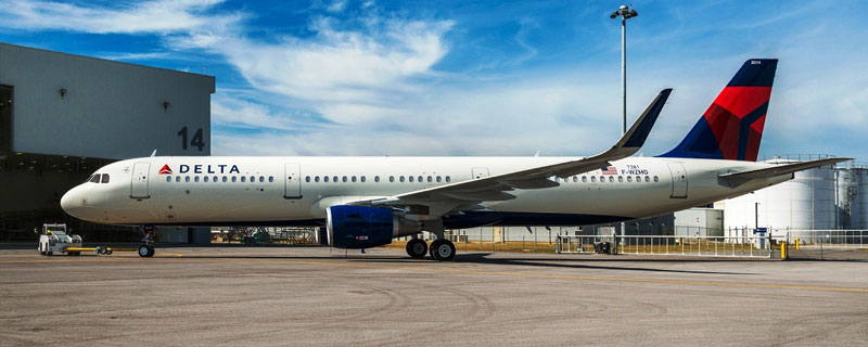 The freshly-painted Airbus A321 will fly over the Iron Bowl on Saturday. (Airbus)