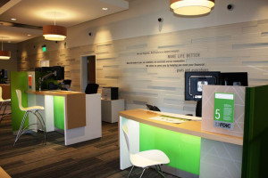 Instead of teller lines, the new Regions branch offers all banking services through universal bankers. (contributed)